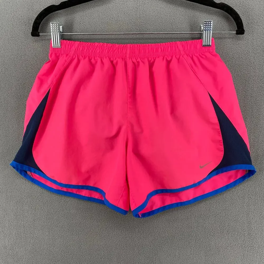 Nike Dri Fit Girls 5K‎ Tempo Running Shorts Running Shorts XL Pink Lined